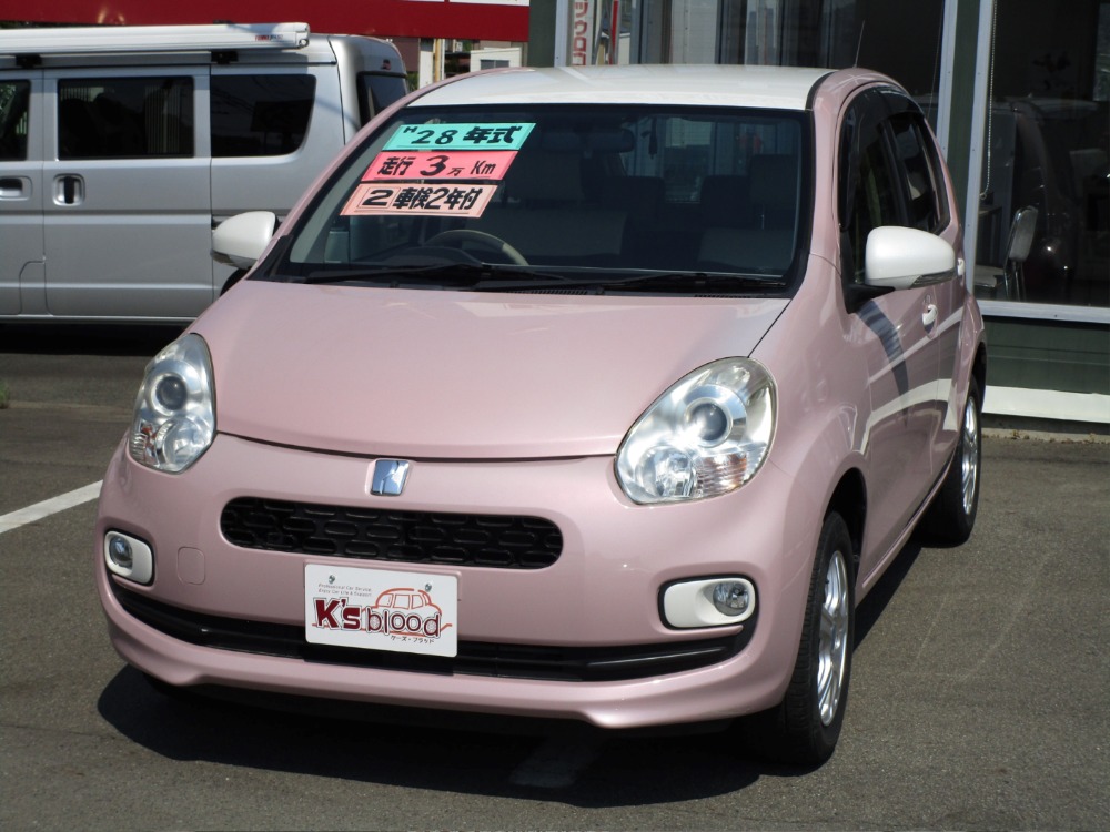 トヨタ　パッソ　車両本体価格　52万円(税込)